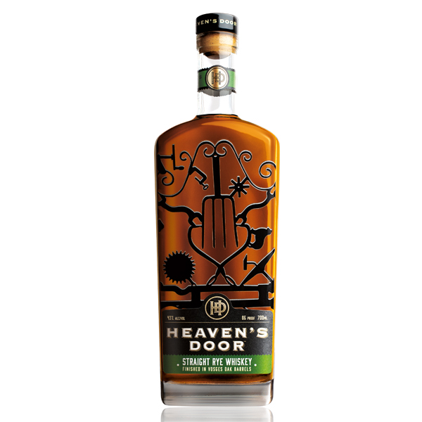 HEAVEN'S DOOR - Straight rye whiskey (43%)